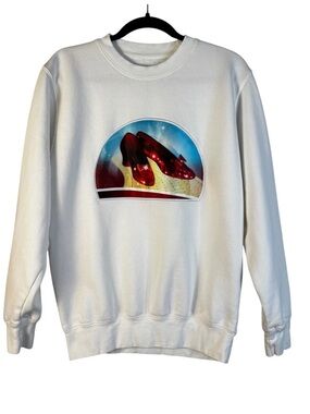 Rare Wizard of Oz At The Sphere Ruby Slippers Crewneck Sweatshirt Size Small S